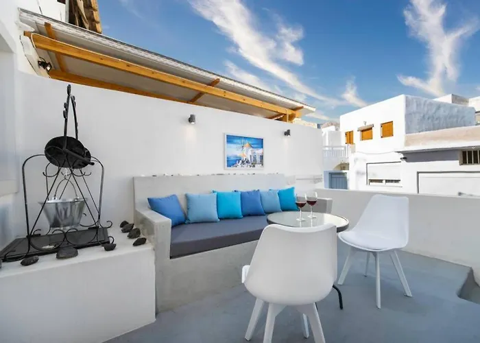 Brouzos- Maisonette With Sea & Mountain View * Emporio (Santorini)